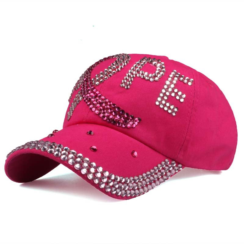 HOPE Rhinestone Cap C0558