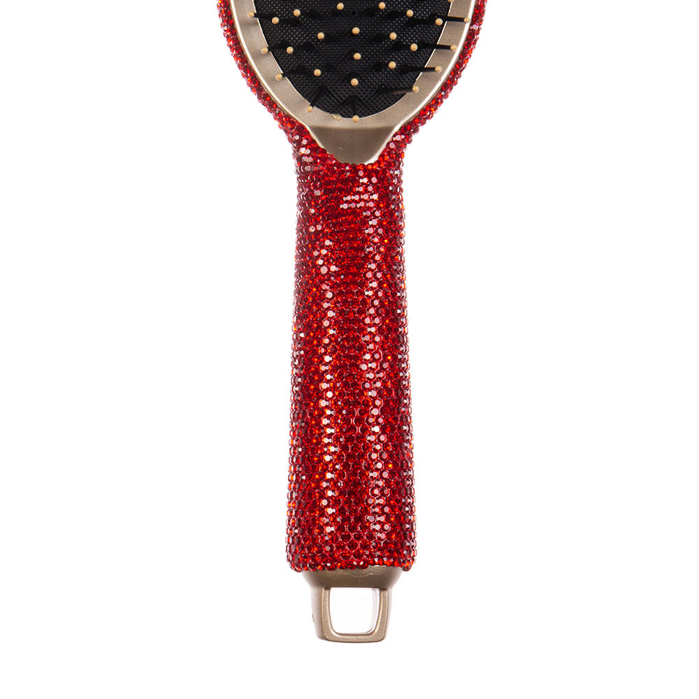 Ceramic Rhinestone Hair Brush CR0009