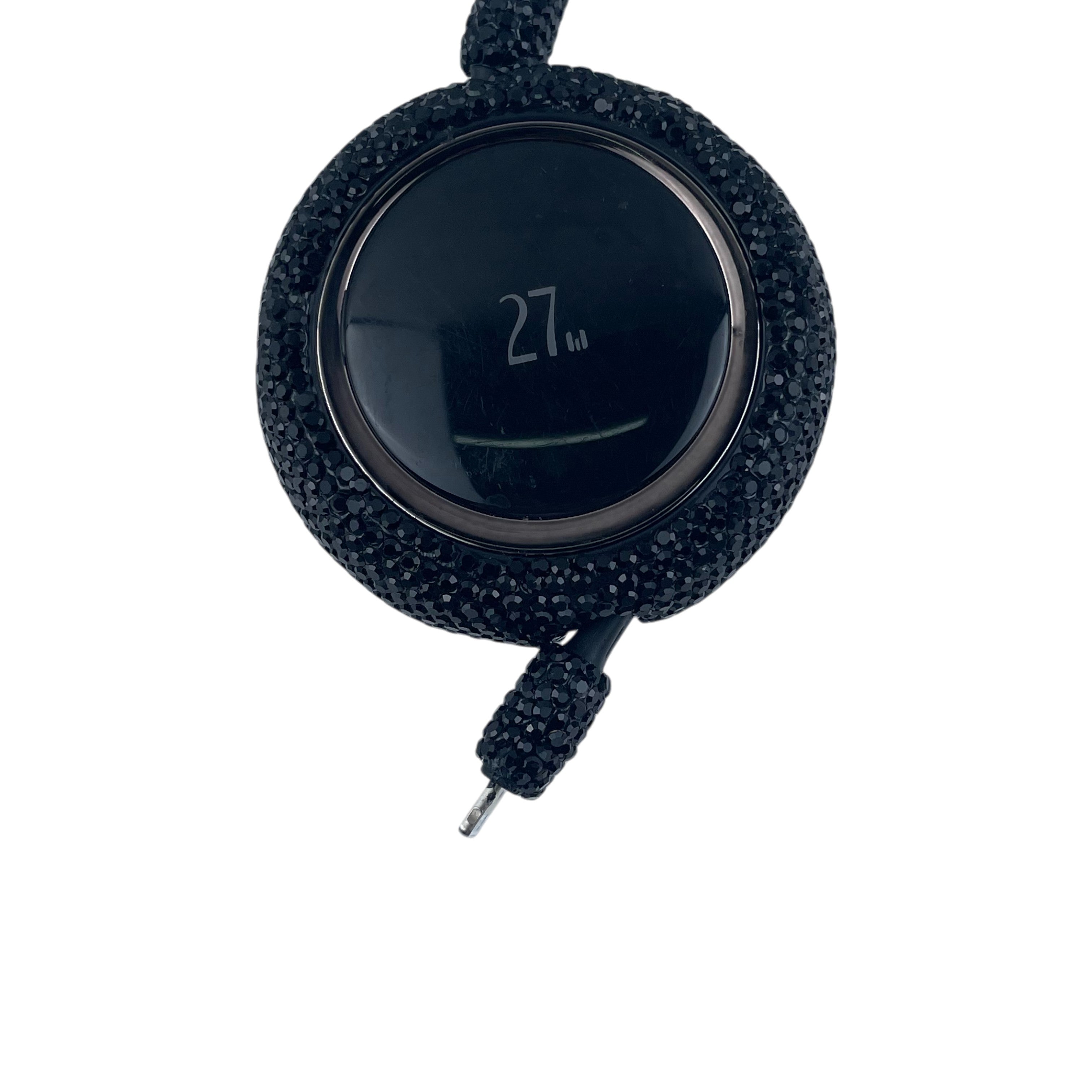 Ceramic Rhinestone Retractable Charger Type C to Lightening CR0023 - 27W