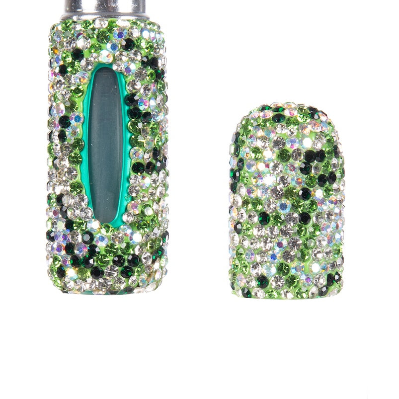 Travel Perfume Refill Ceramic Rhinestone Bottle ACR10029