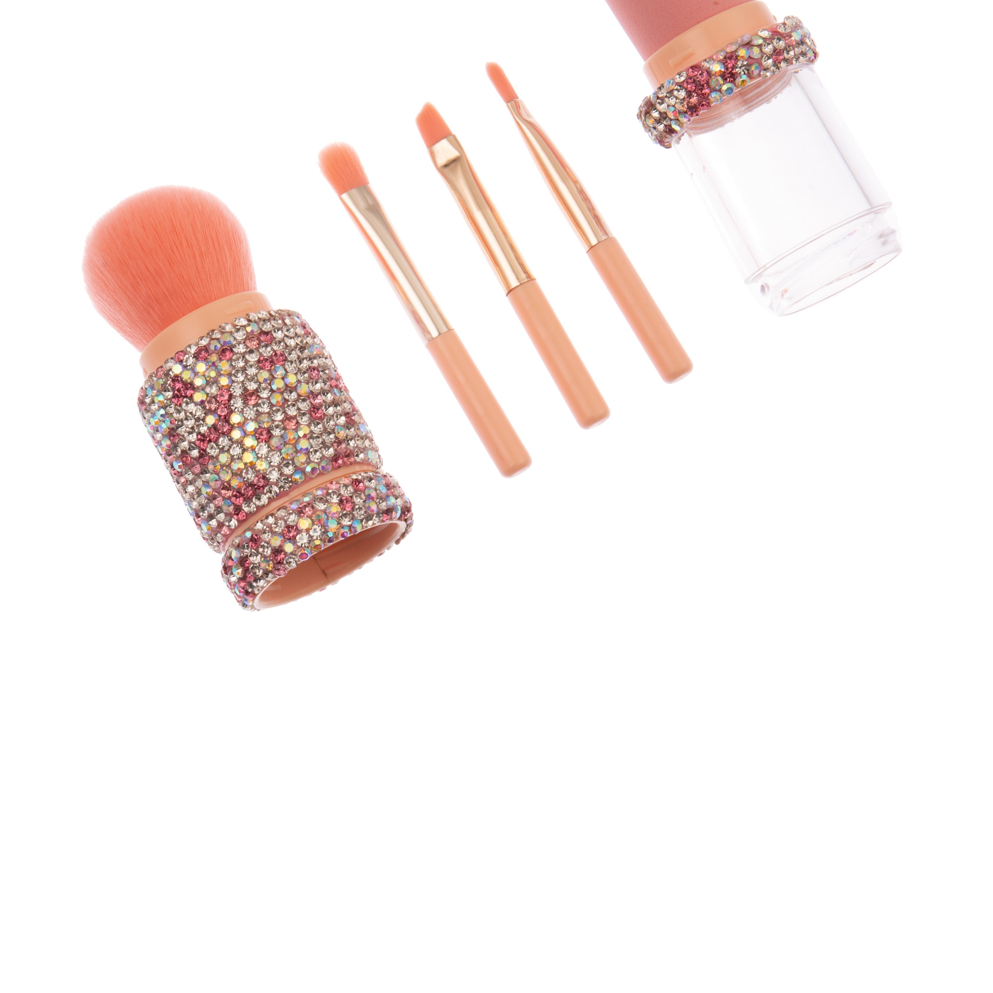 Ceramic Rhinestone 5 in 1 Make Up Brush ACR10034
