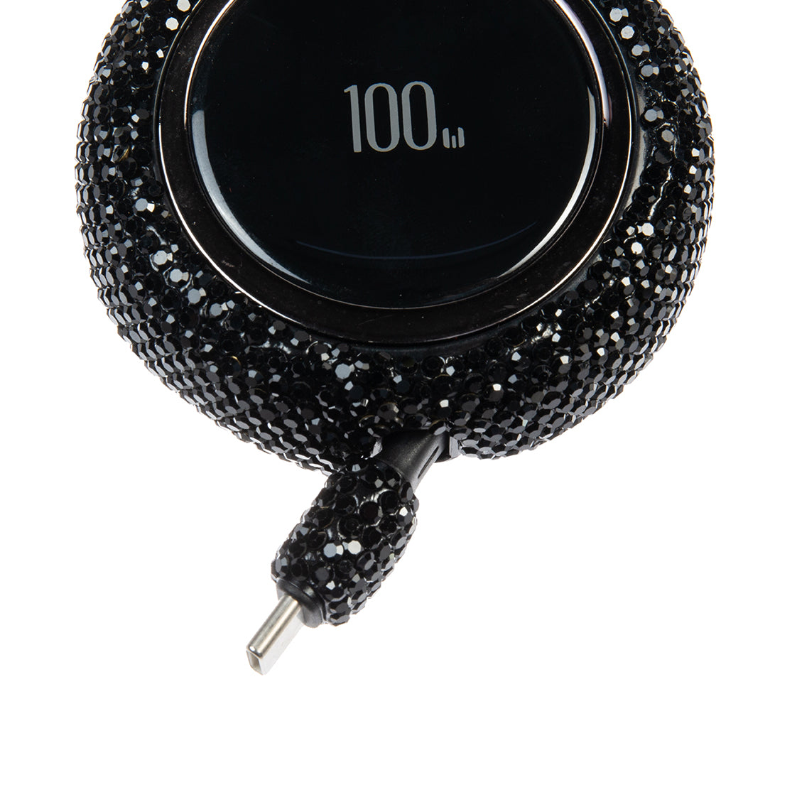 Ceramic Rhinestone Retractable Charger Type C to Type C CR0043 - 100W