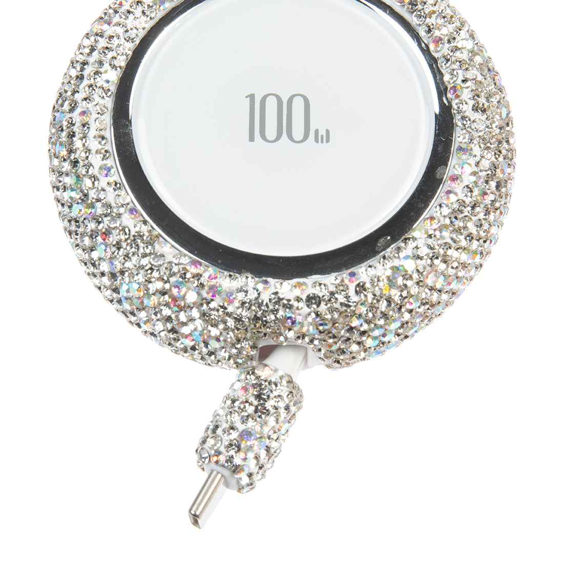 Ceramic Rhinestone Retractable Charger Type C to Type C CR0043 - 100W