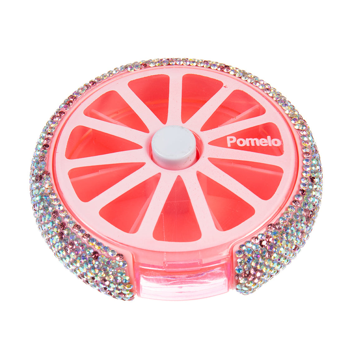 Ceramic Rhinestone Pill Organizer CR0049