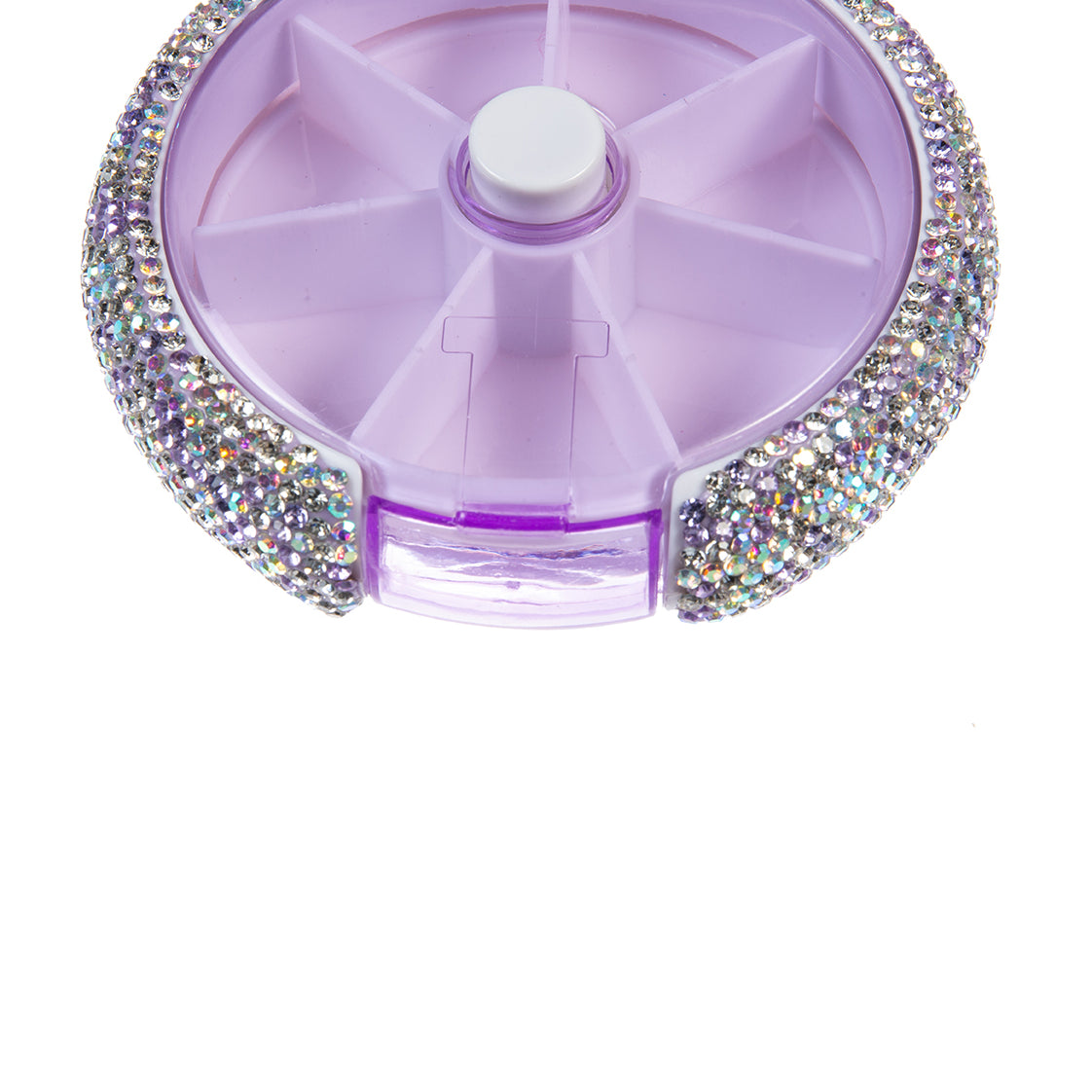 Ceramic Rhinestone Pill Organizer CR0049