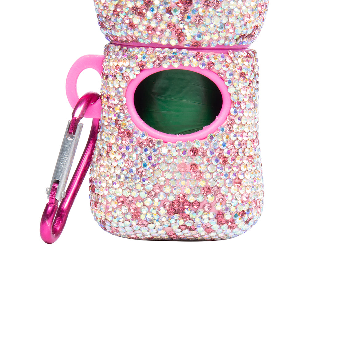 Ceramic Rhinestone Poop Bag Holder CR0054