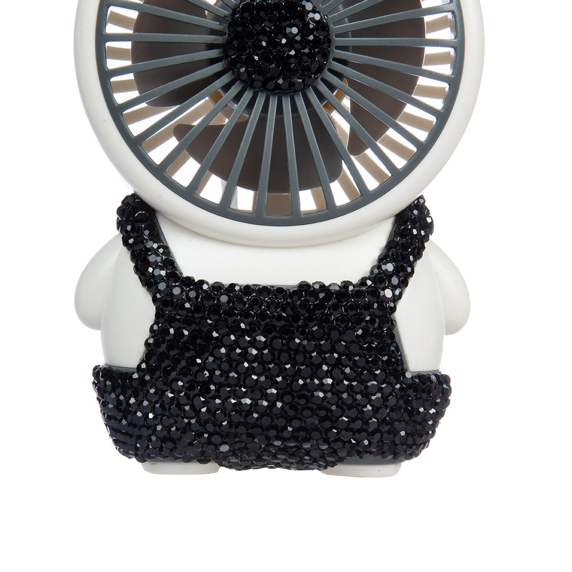 Ceramic Rhinestone Bear Fan CR0056