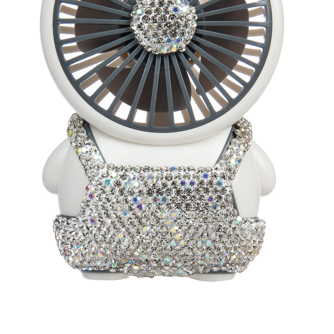 Ceramic Rhinestone Bear Fan CR0056