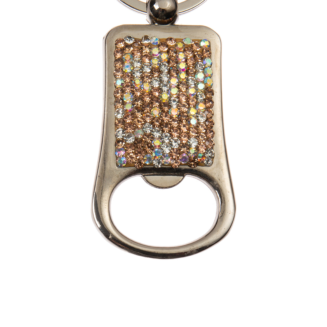 Ceramic Rhinestone Bottle Opener Keychain CR0066