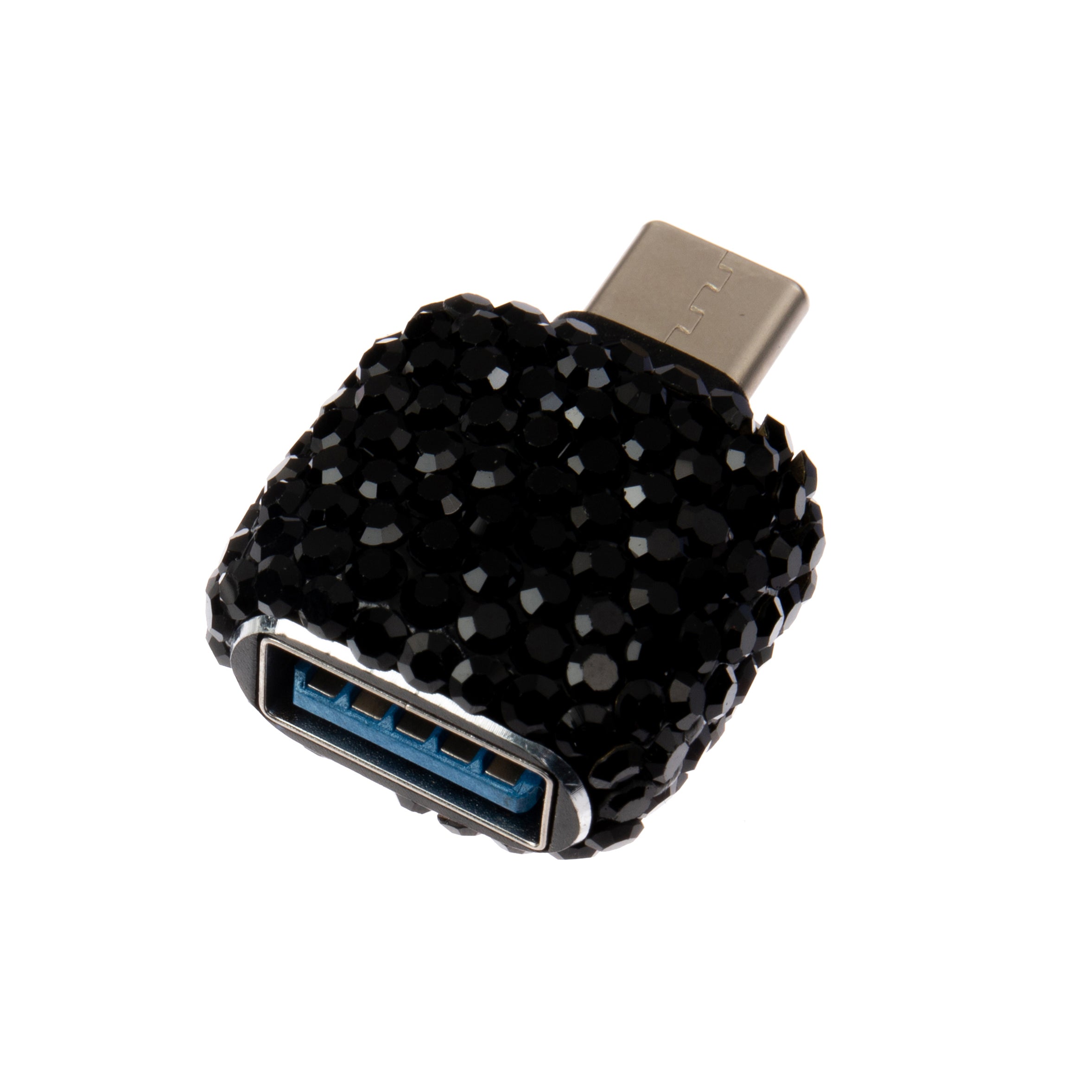 Ceramic Rhinestone USB To Typle-C Port Converter CR0073