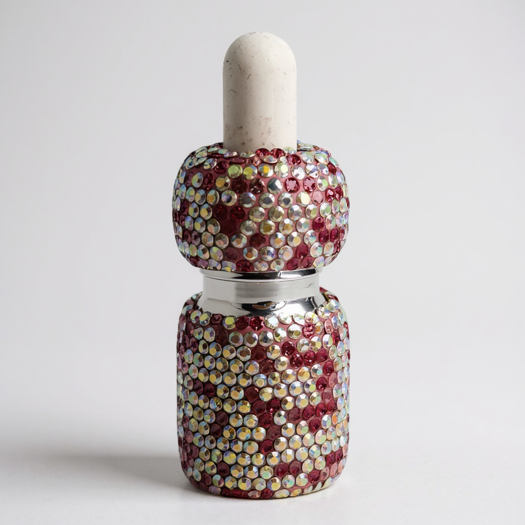 5ML Ceramic Rhinestones Perfume Bottle CR0082