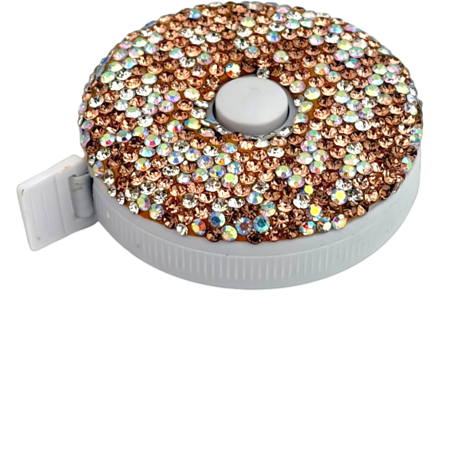 Light Ceramic Rhinestone Tape Measure CR0092