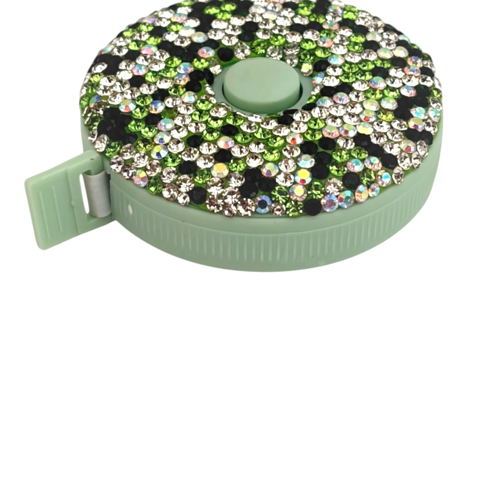 Light Ceramic Rhinestone Tape Measure CR0092