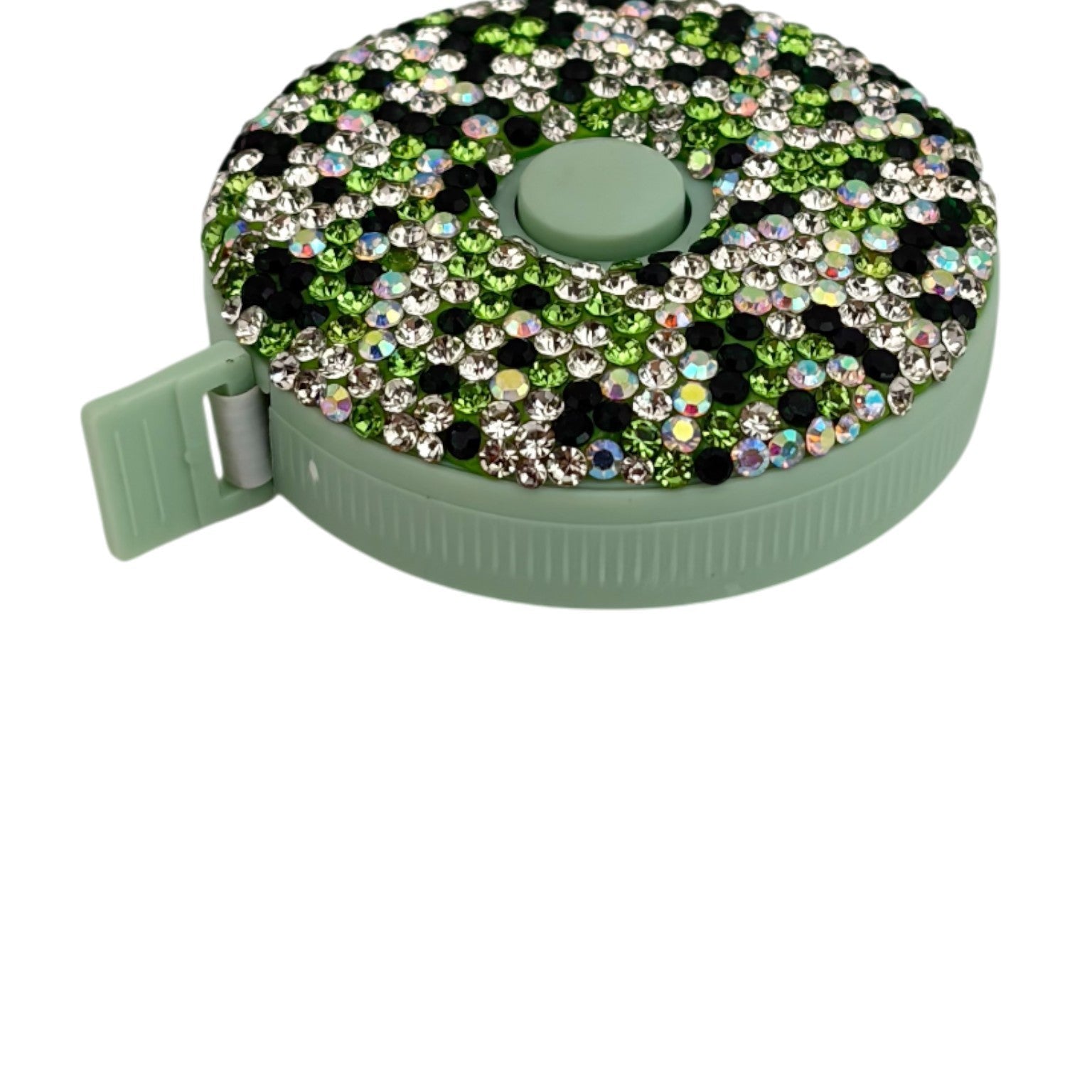 Light Ceramic Rhinestone Tape Measure CR0092