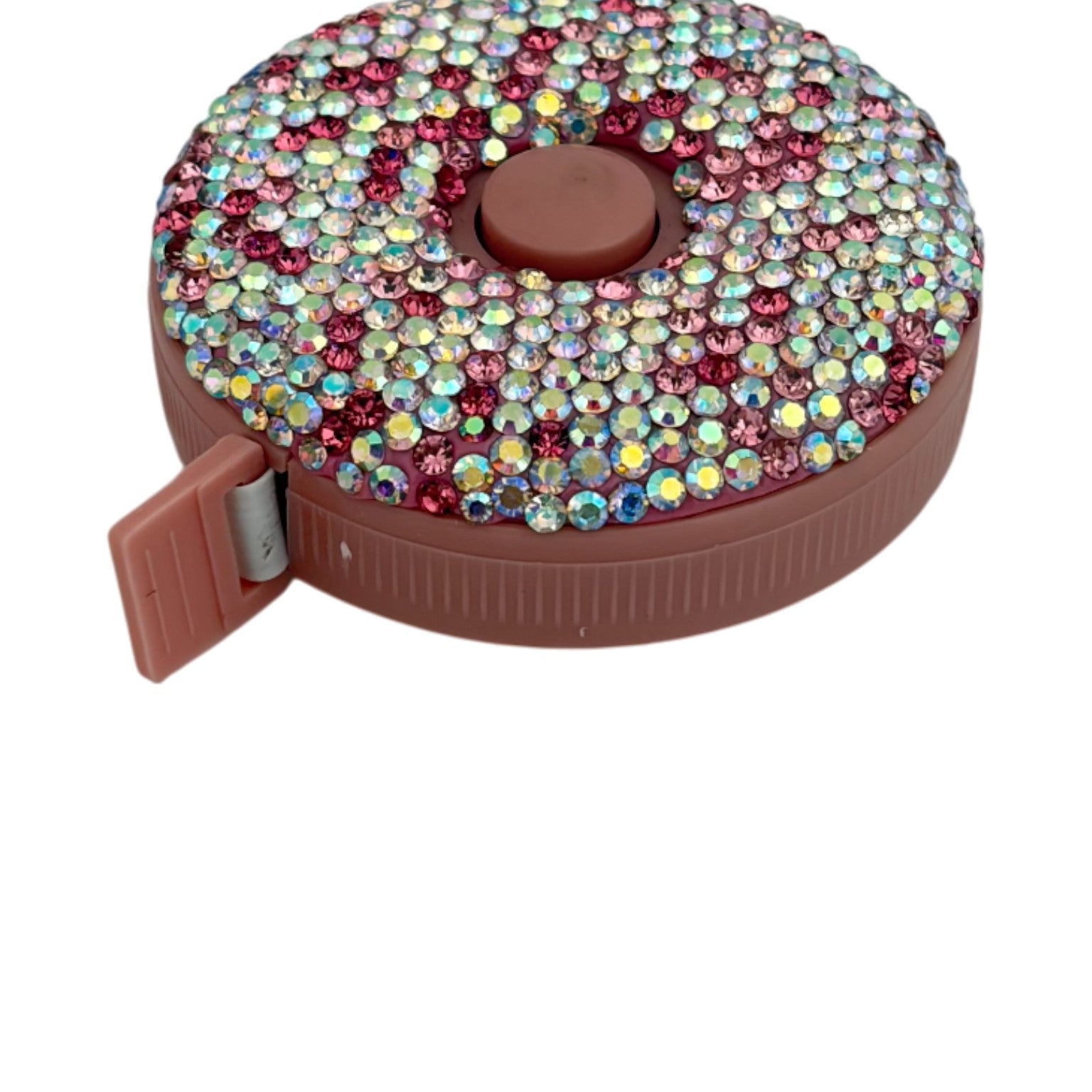 Light Ceramic Rhinestone Tape Measure CR0092