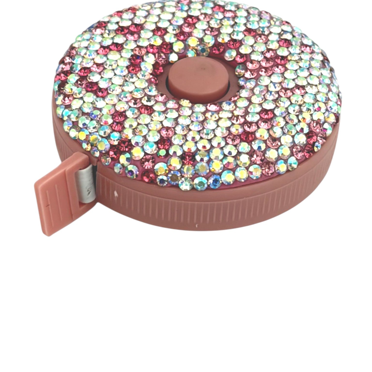 Light Ceramic Rhinestone Tape Measure CR0092