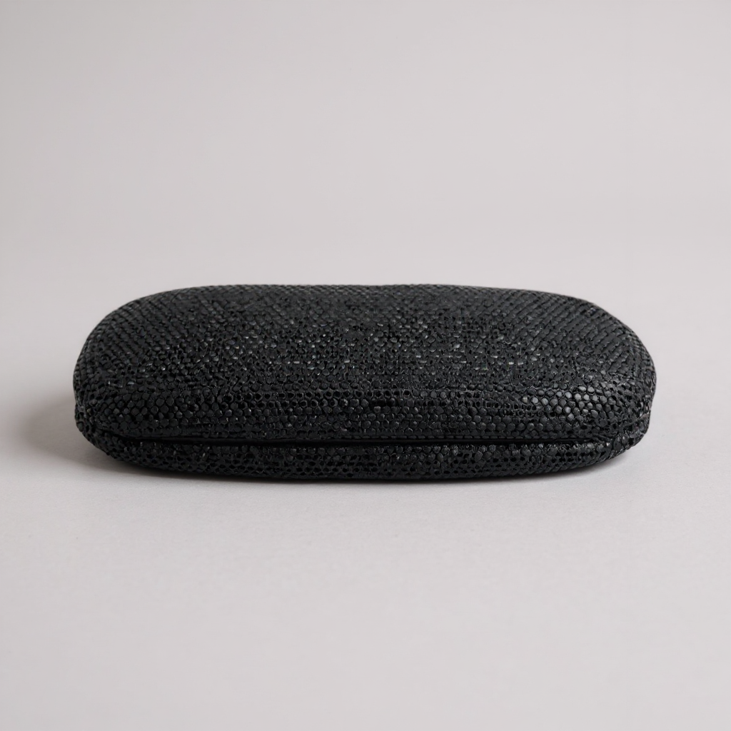 Ceramic Rhinestone Glasses Box CR0096