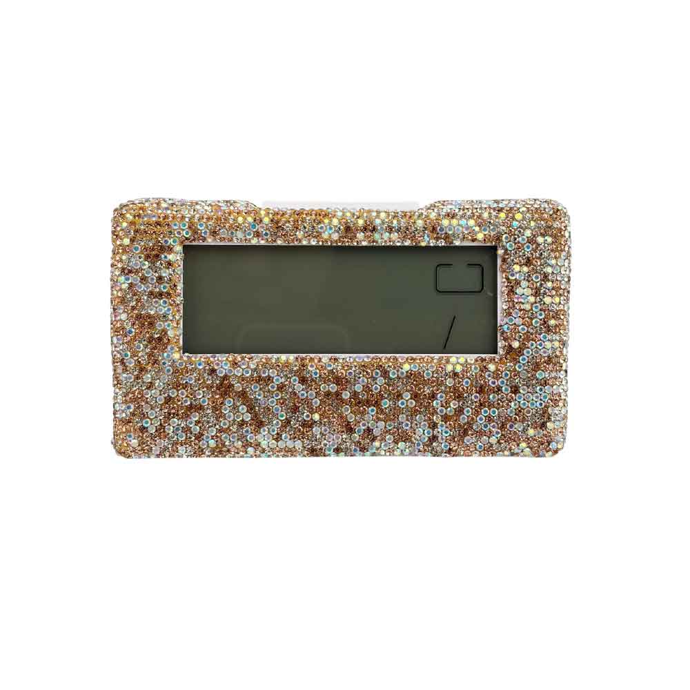 Ceramic Rhinestones Alarm Clock CR0105