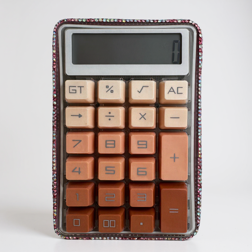 Ceramic Rhinestone Calculator CR0127