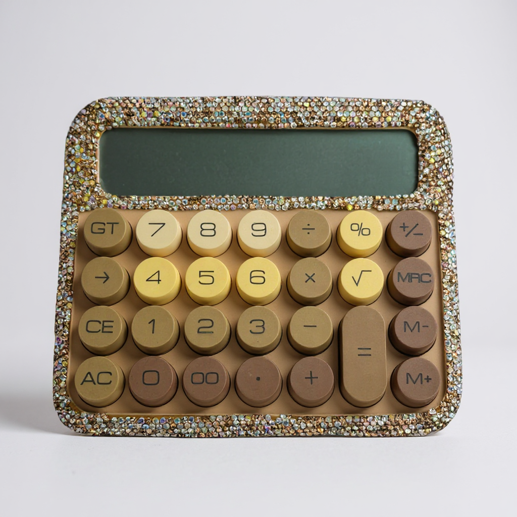 Ceramic Rhinestone Calculator CR0128