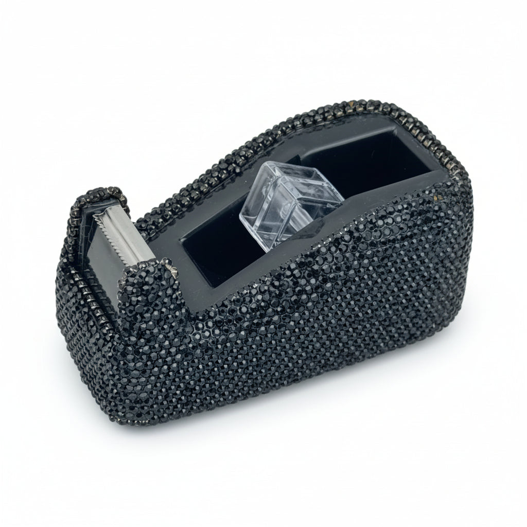 Ceramic Rhinestone Tape Dispenser CR0148