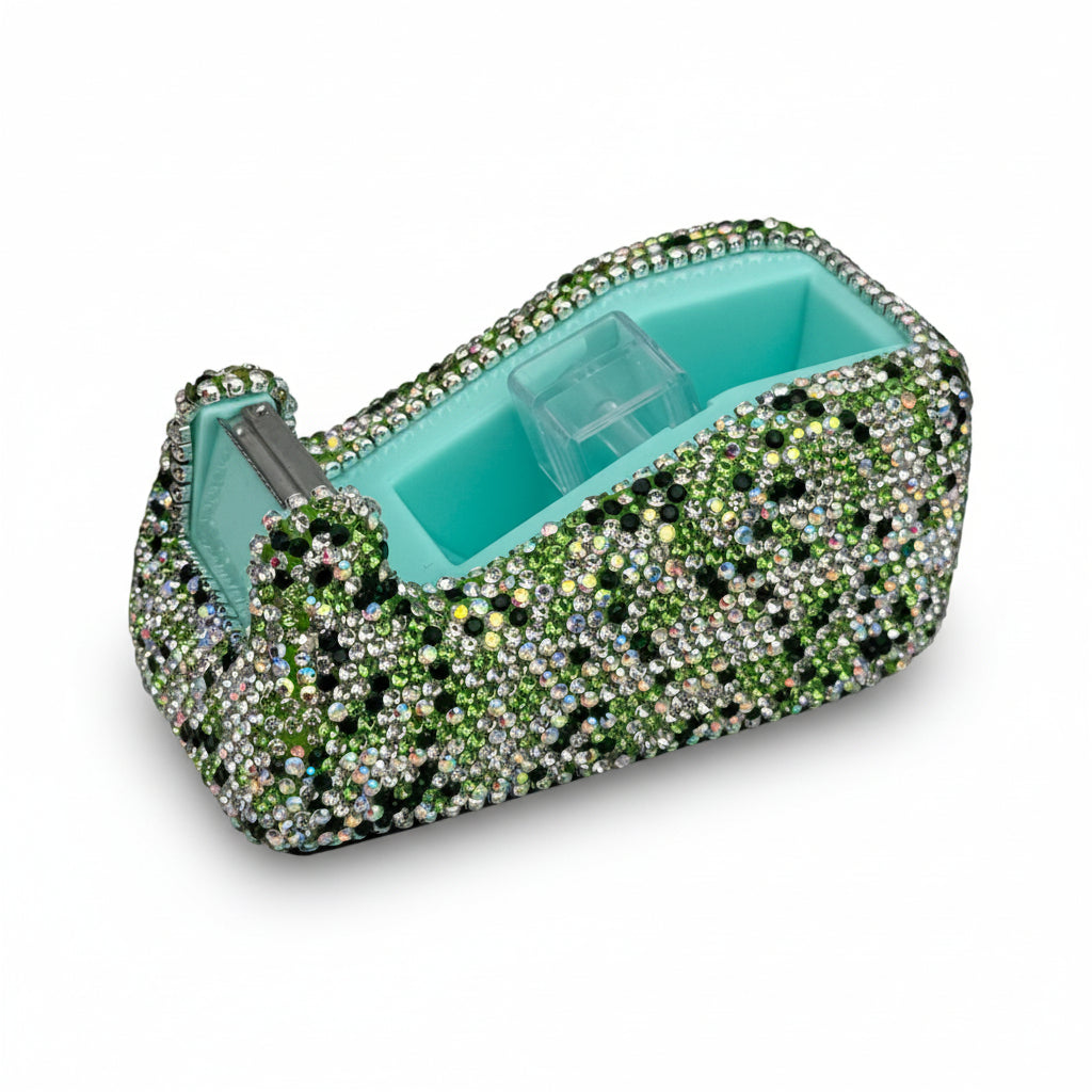 Ceramic Rhinestone Tape Dispenser CR0148