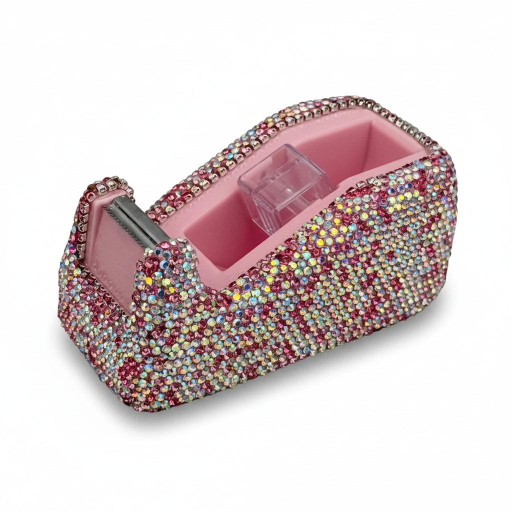 Ceramic Rhinestone Tape Dispenser CR0148