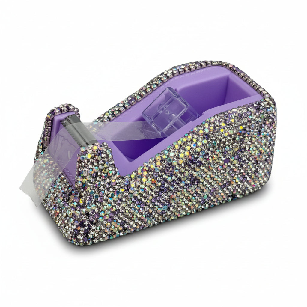 Ceramic Rhinestone Tape Dispenser CR0148