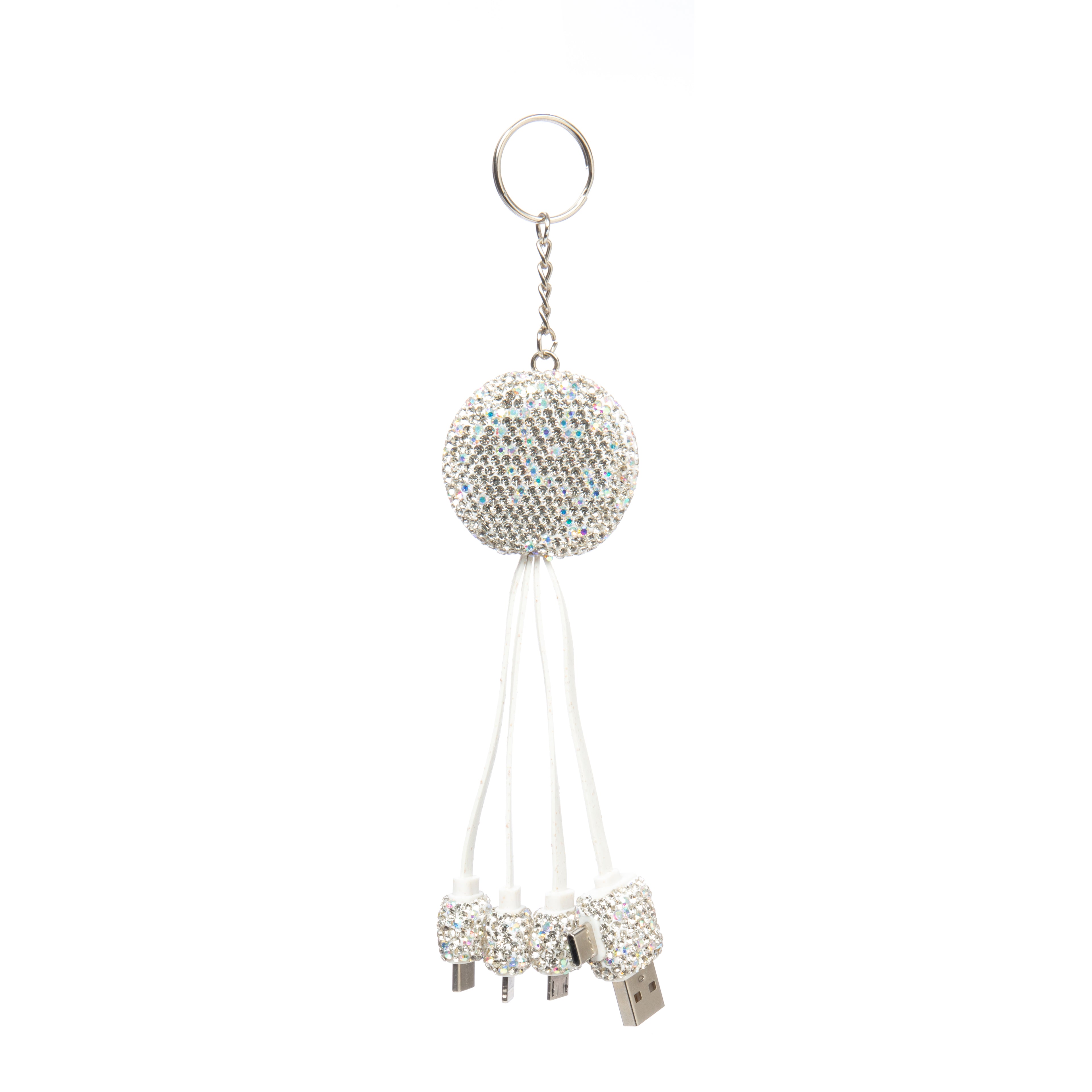 Ceramic Rhinestone Multi Charging Cable 3 in 1 CR0149