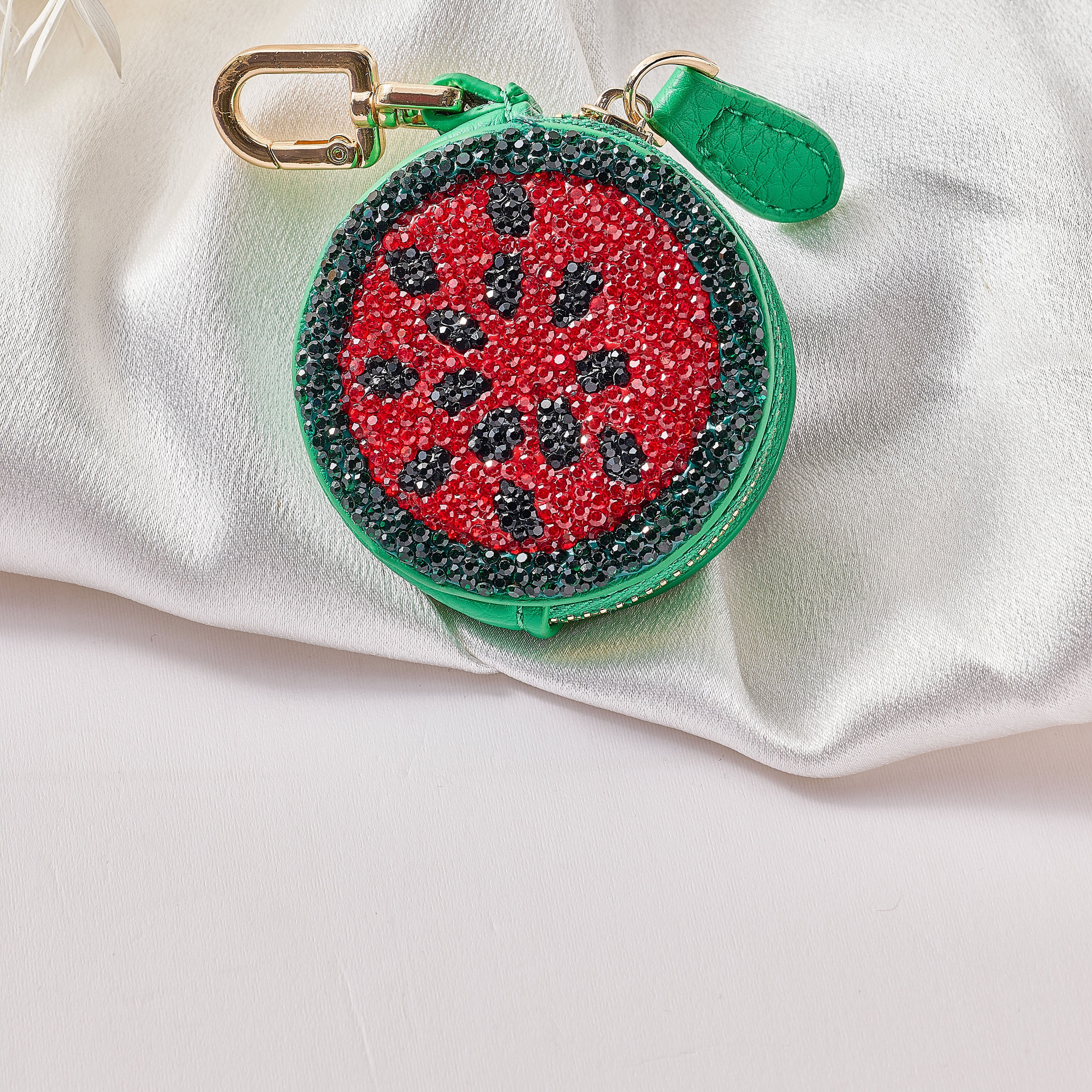 Watermelon Rhinestone Keychain CR0150