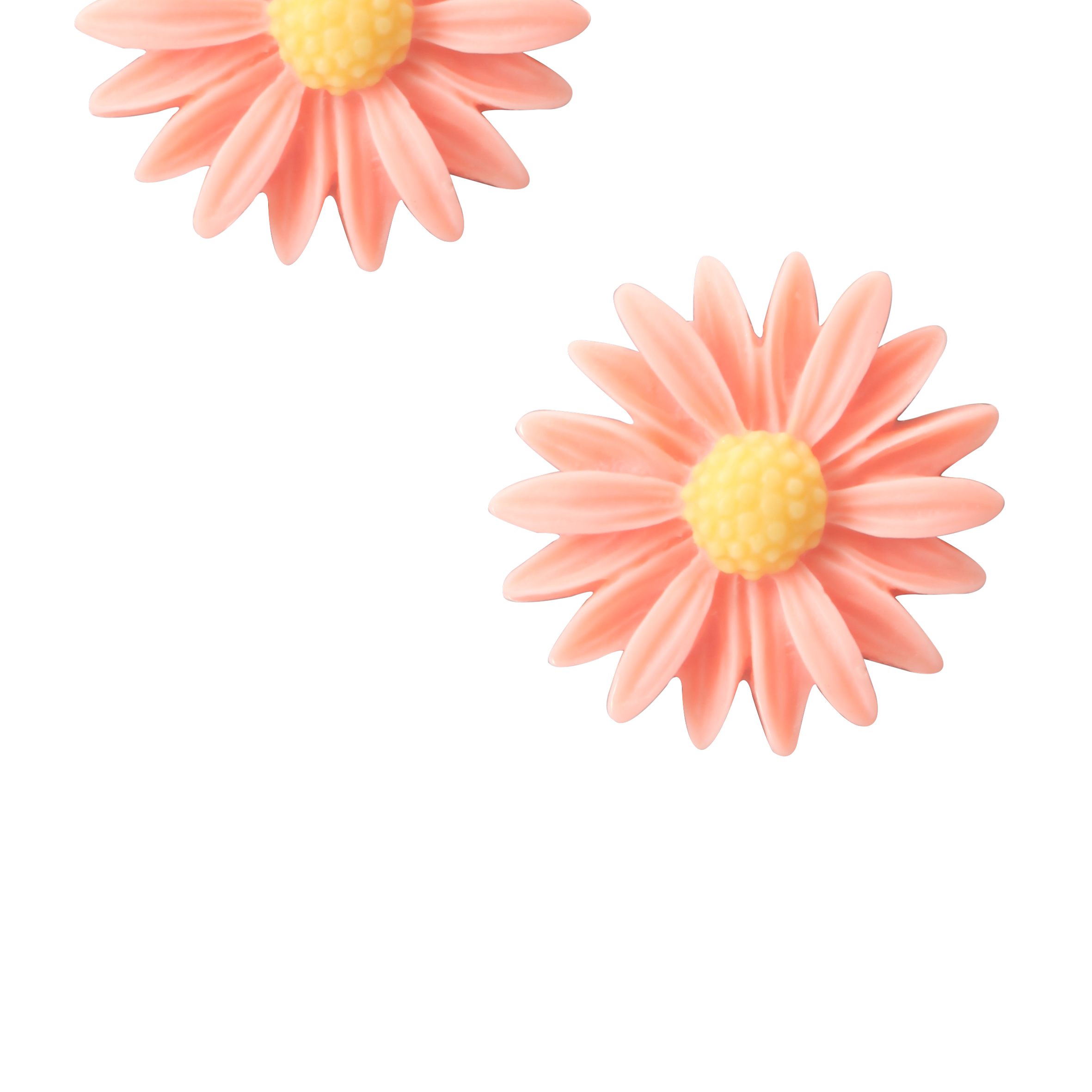 Acrylic Flower Stu Earring E2922