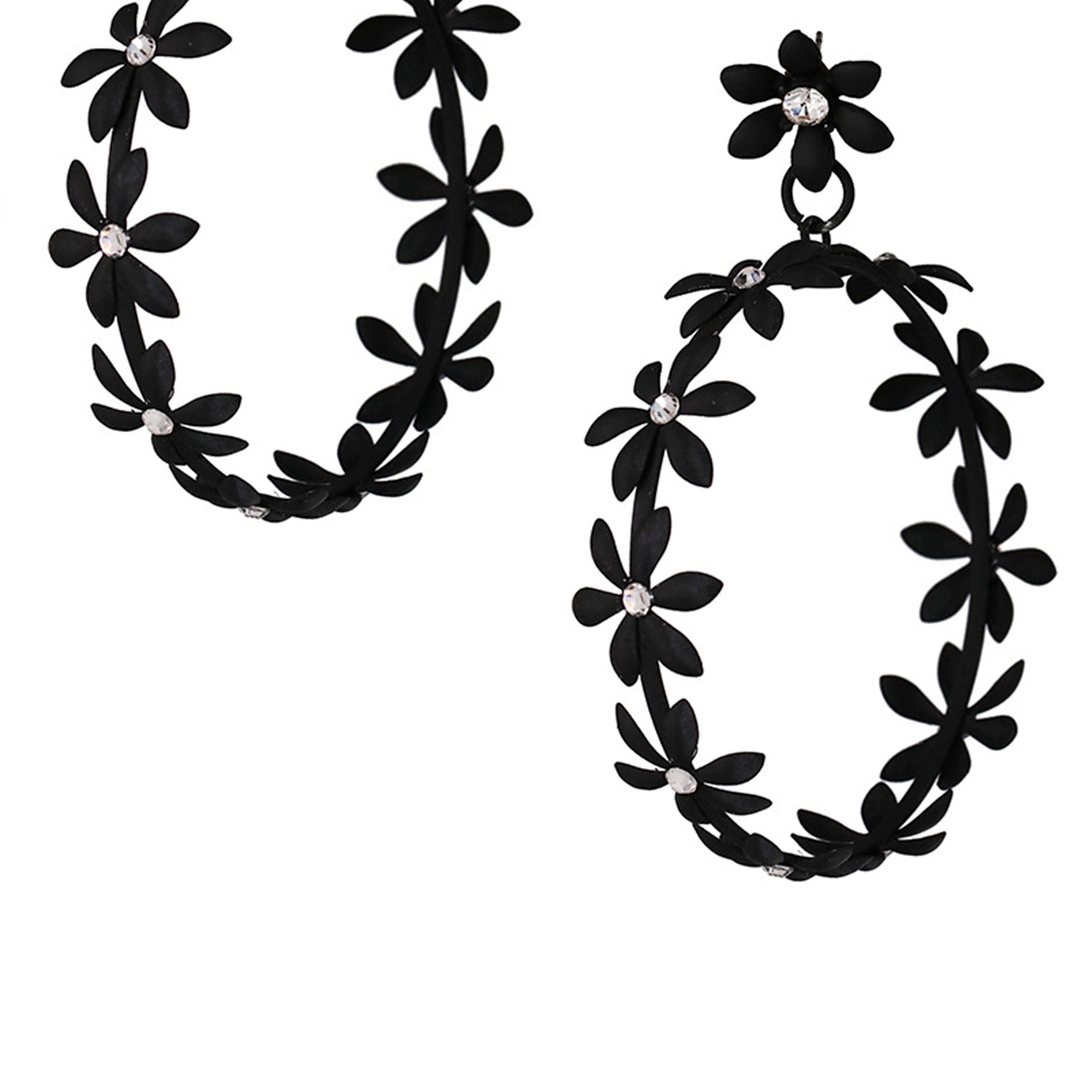 Leaf Hoop Earrings E3824