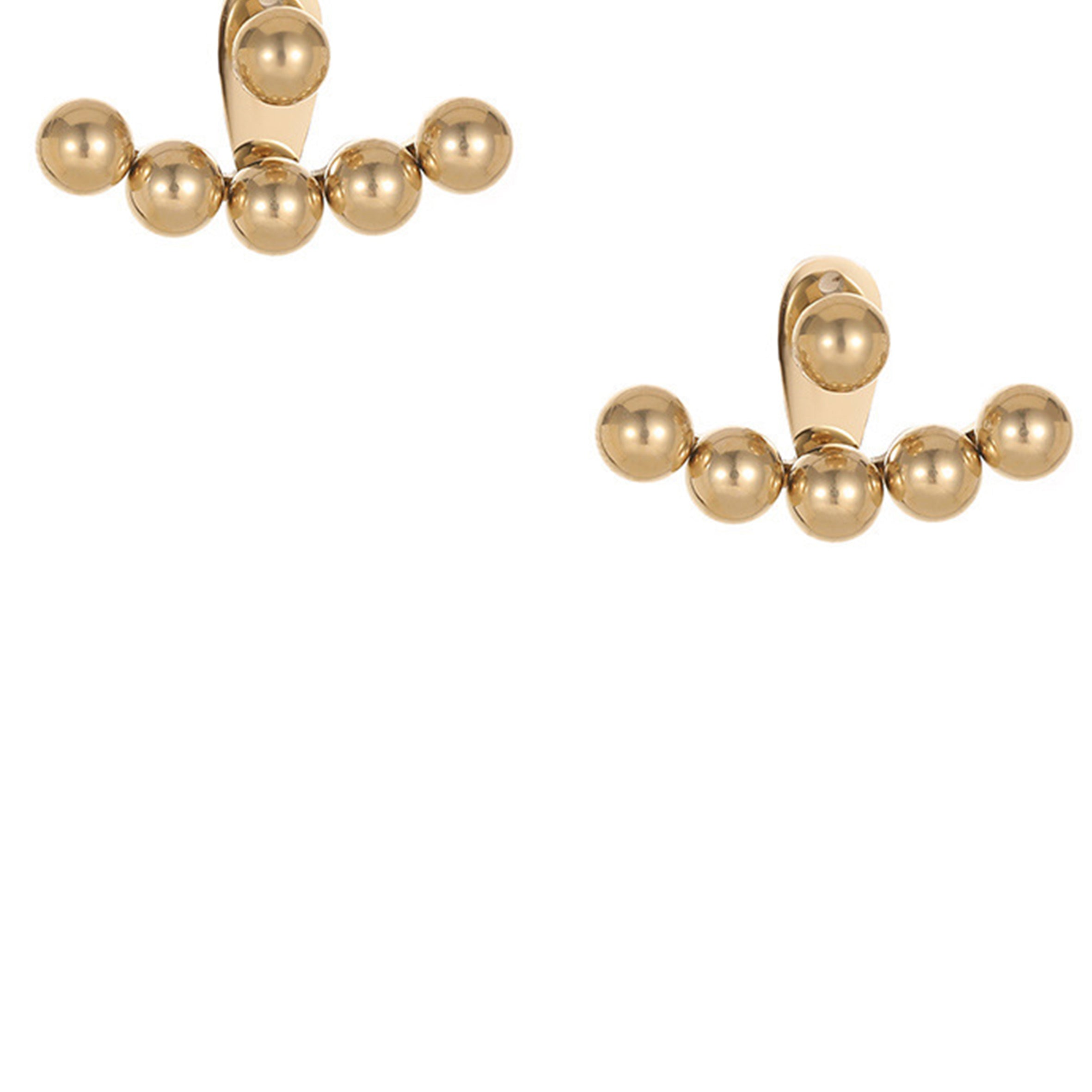 Geometry Stainless Steel Stud Earrings E5720