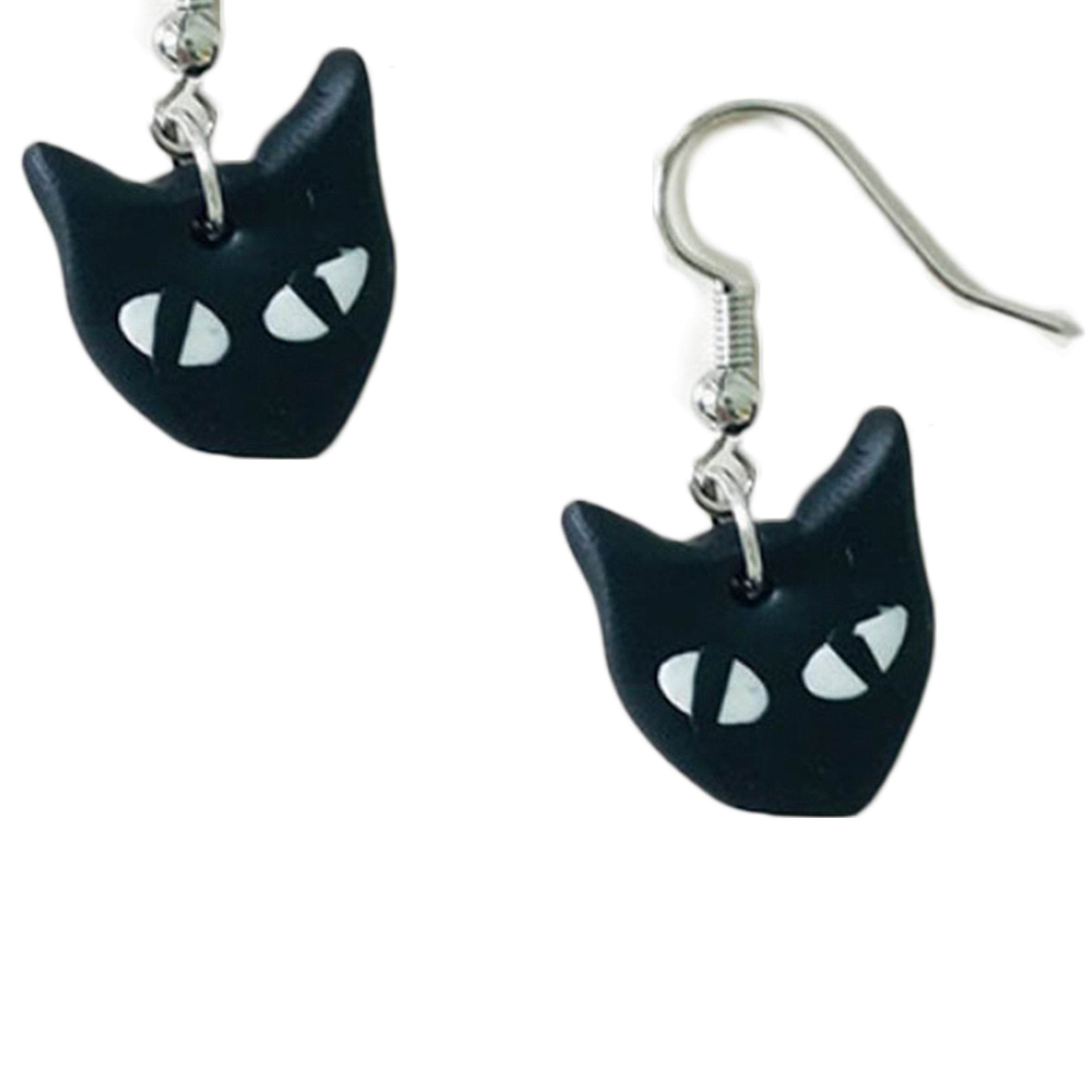 Kitty Cat Soft Clay Earrings E6343