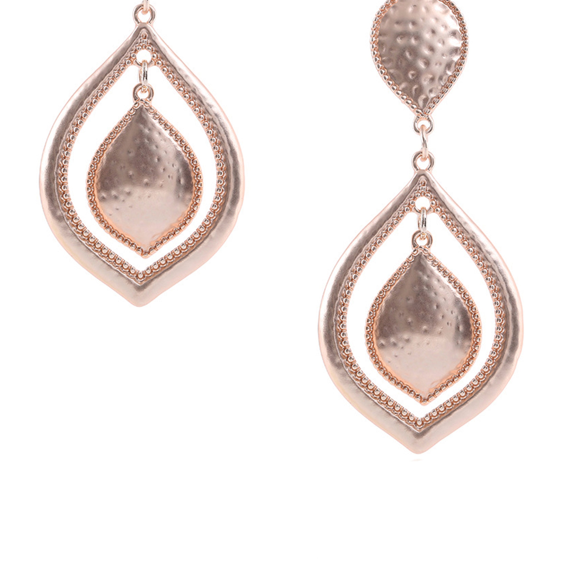 Pendientes de aleación con forma de lágrima E6470