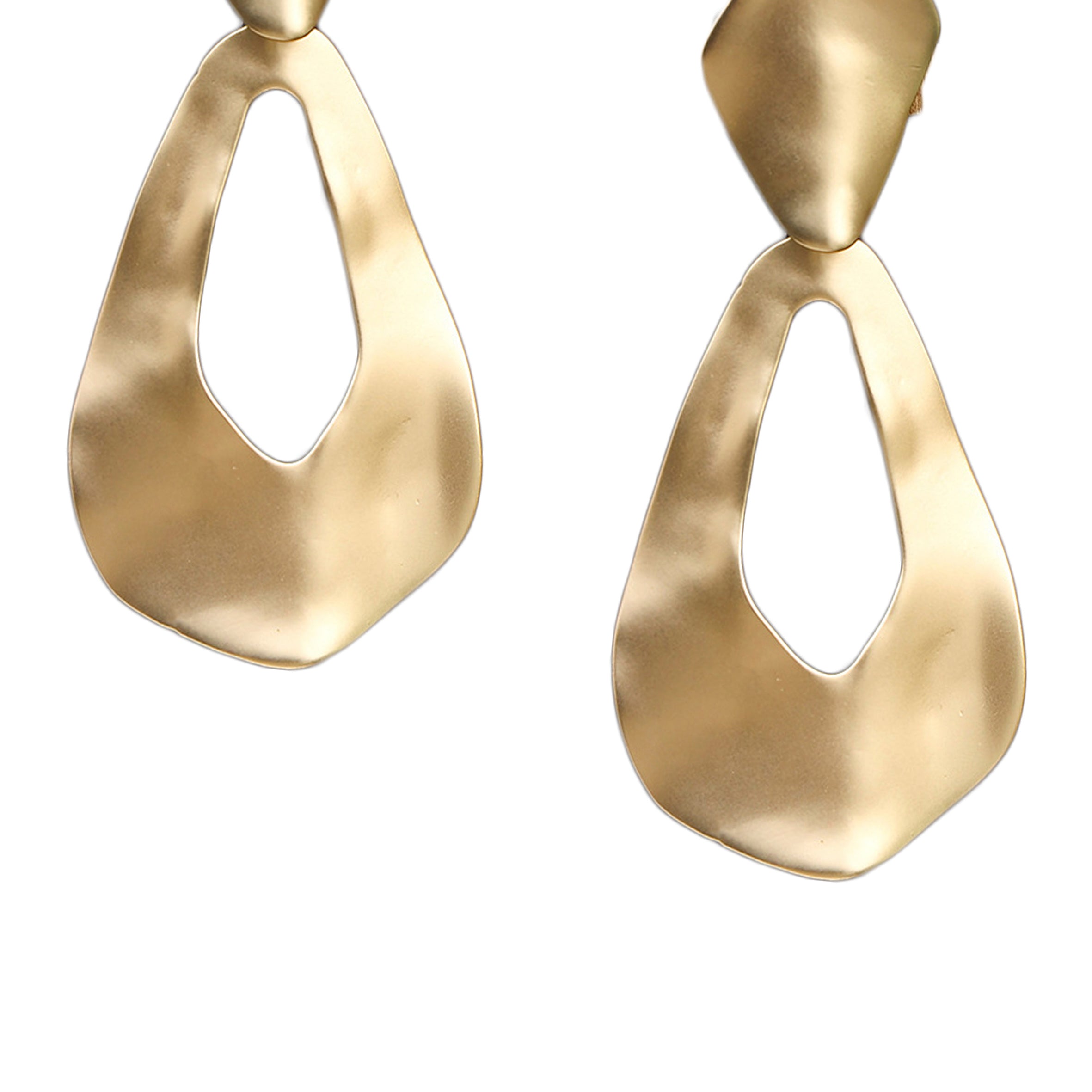 Pendientes de aleación con forma de lágrima E6607