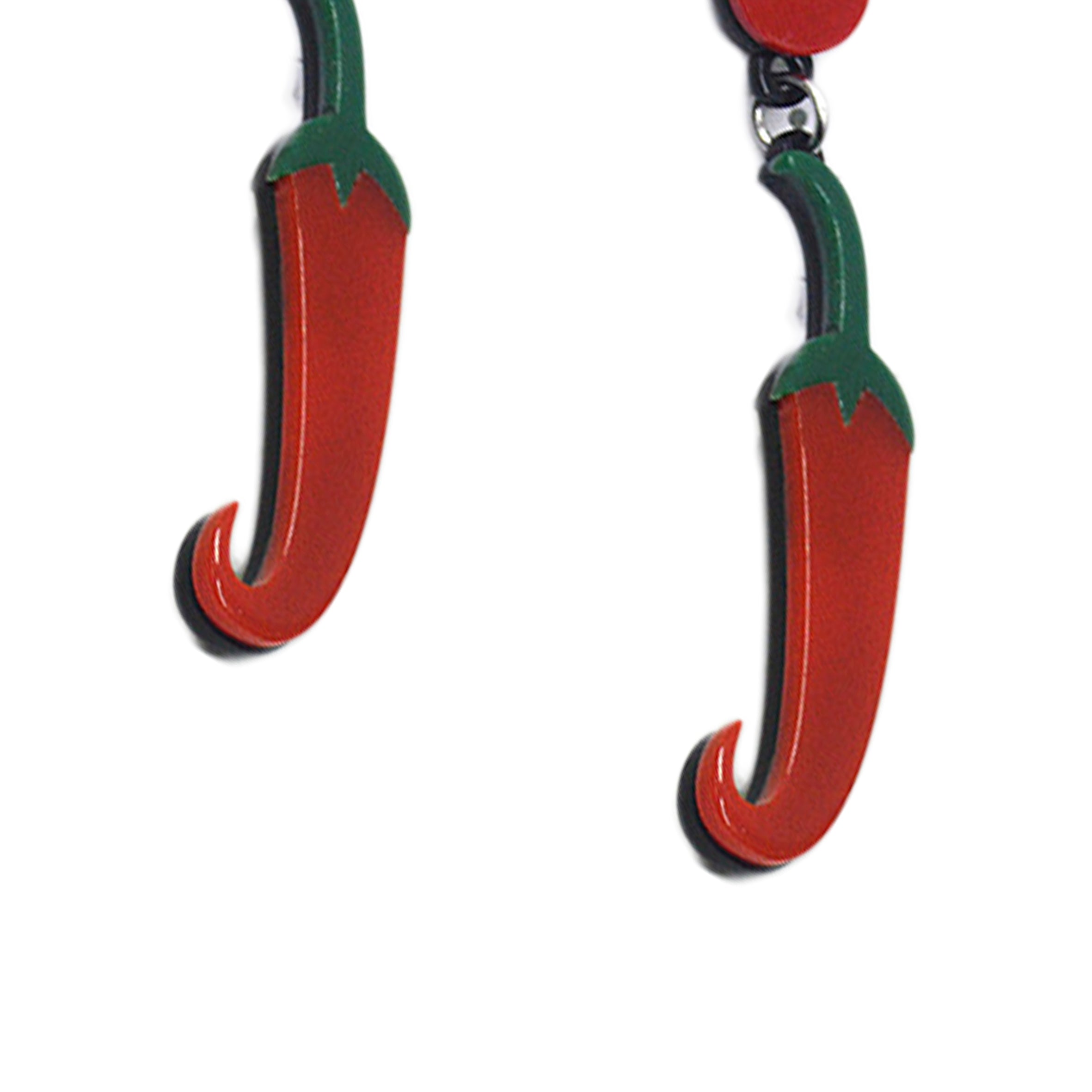 Chili Acrylic Earrings E7020