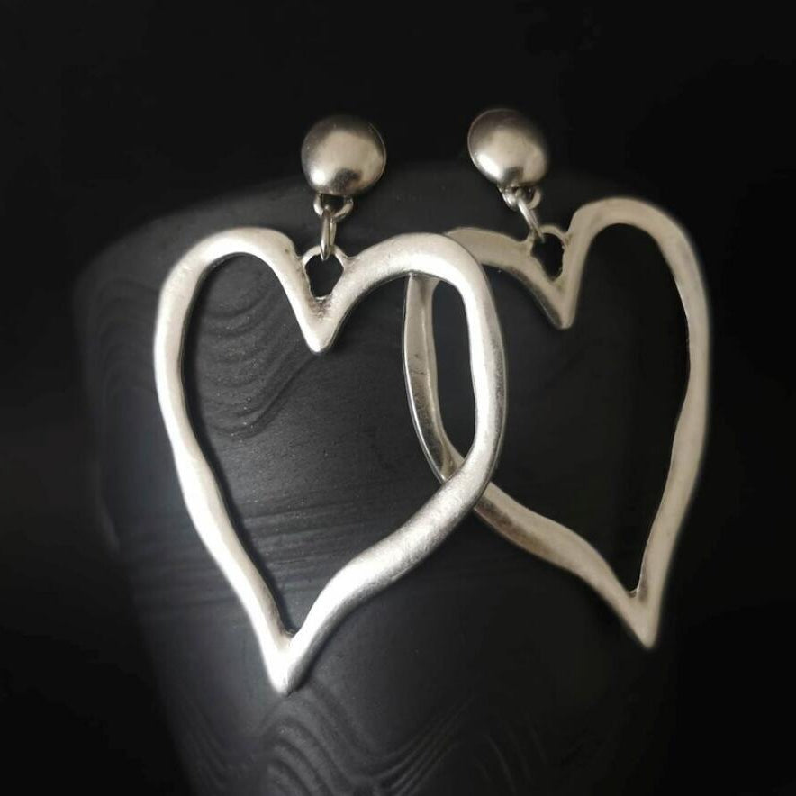 Heart Dangle Earrings AE18634