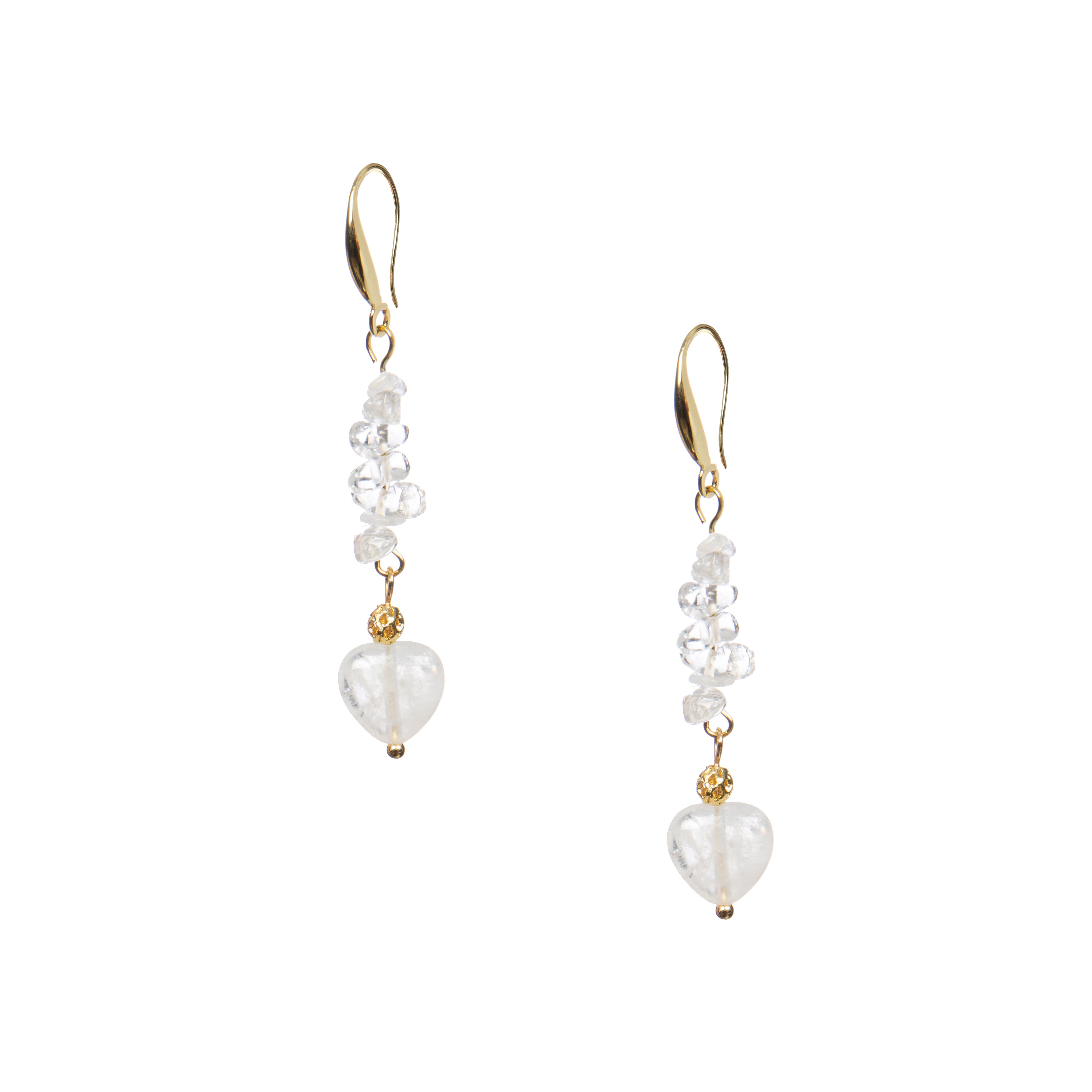 18K Gold Plated Various Stones Earrings E8763