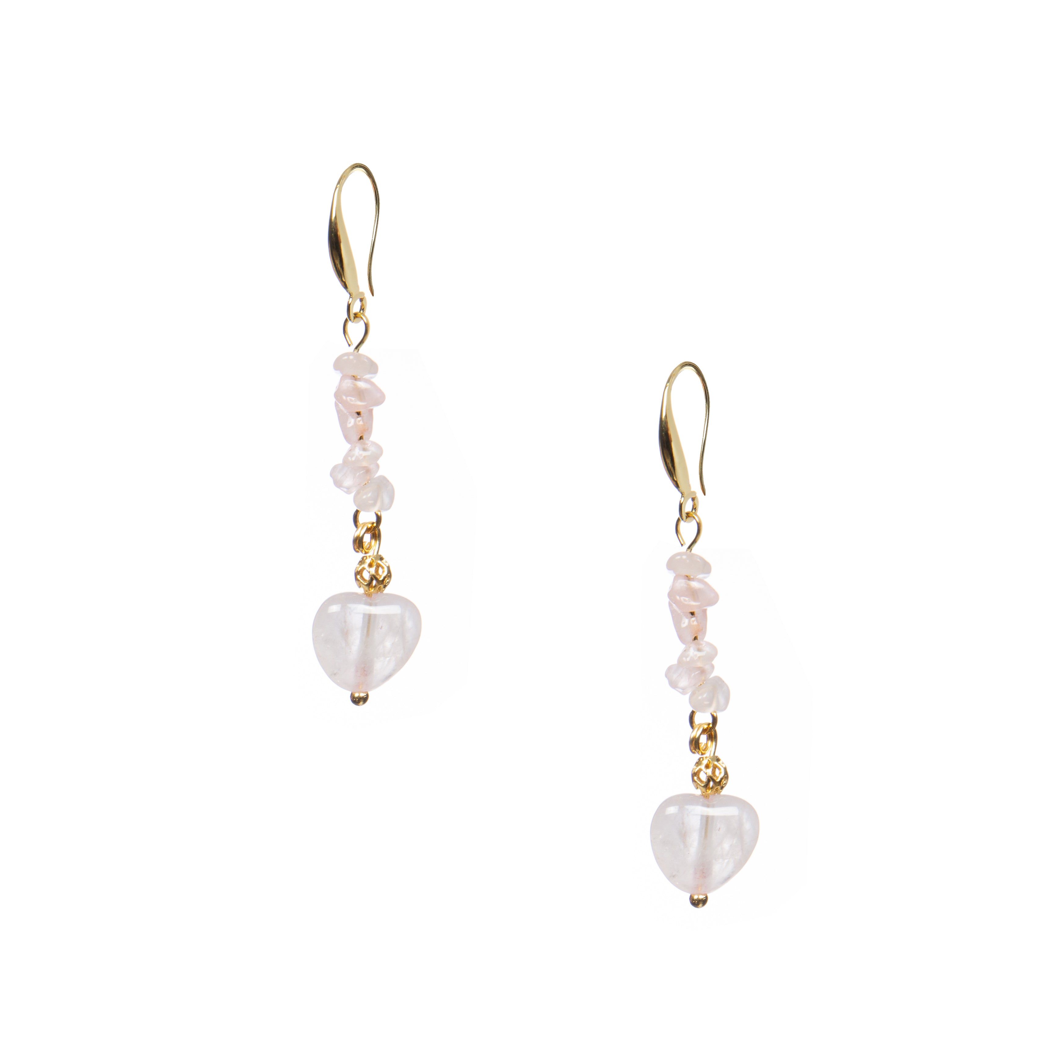 18K Gold Plated Various Stones Earrings E8763