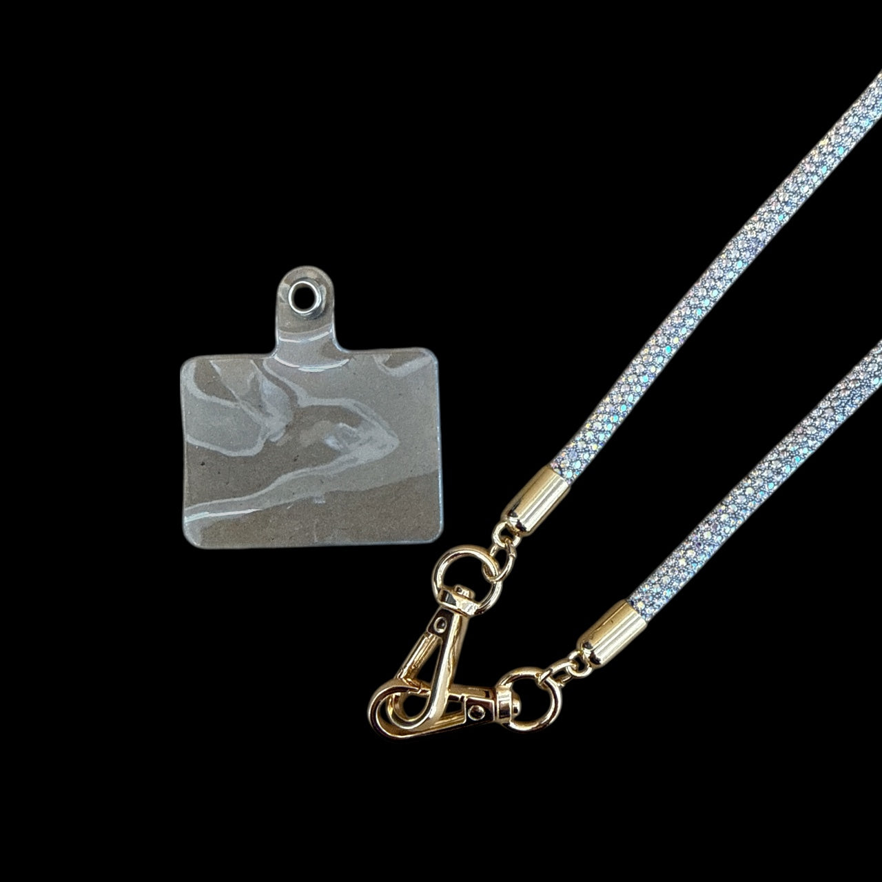 Rhinestone Rope Crossbody Lanyard PC5597