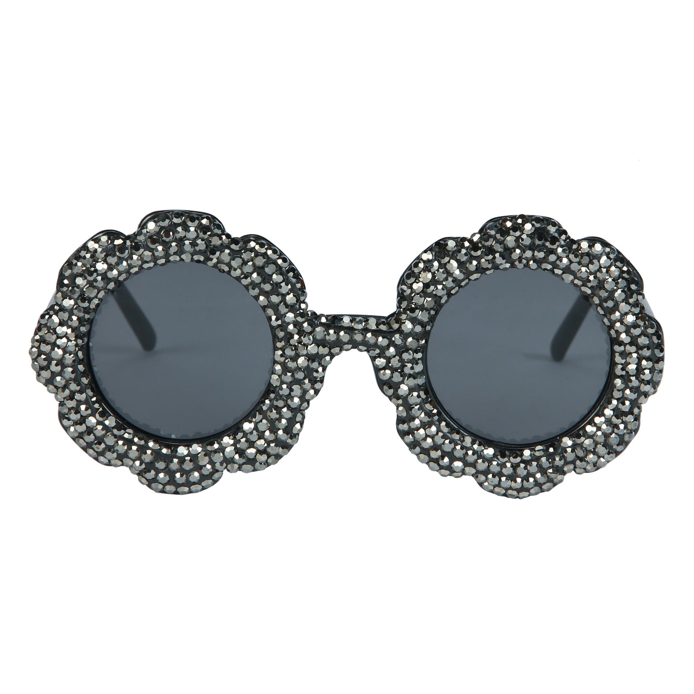 Handmade Flower Rhinestone Kids Sunglasses G0308