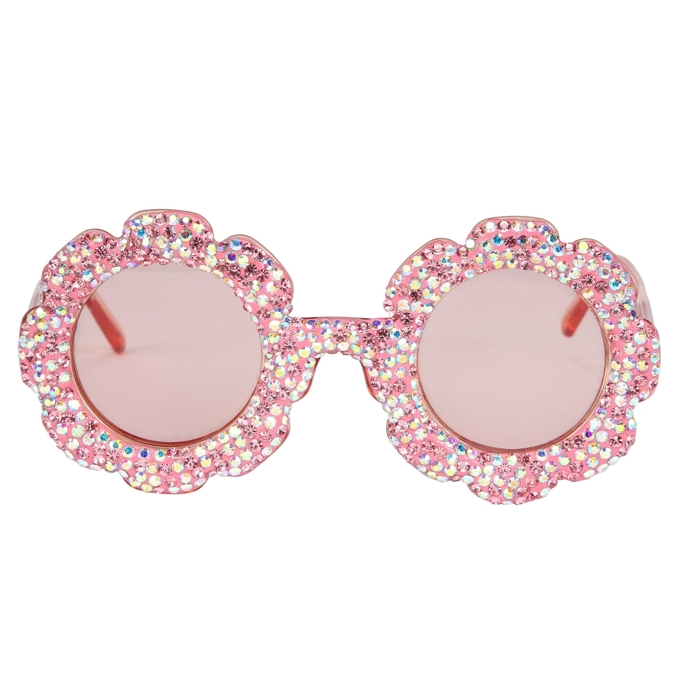 Handmade Flower Rhinestone Kids Sunglasses G0308