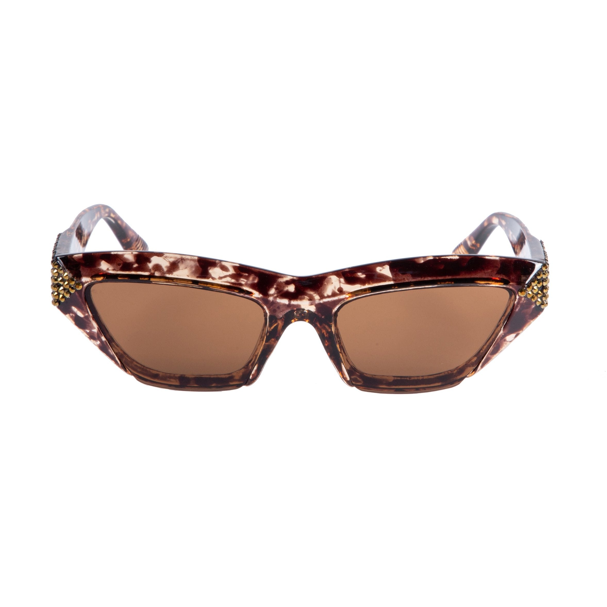 Handmade Rhinestone Cat Eye Sunglasses G0502