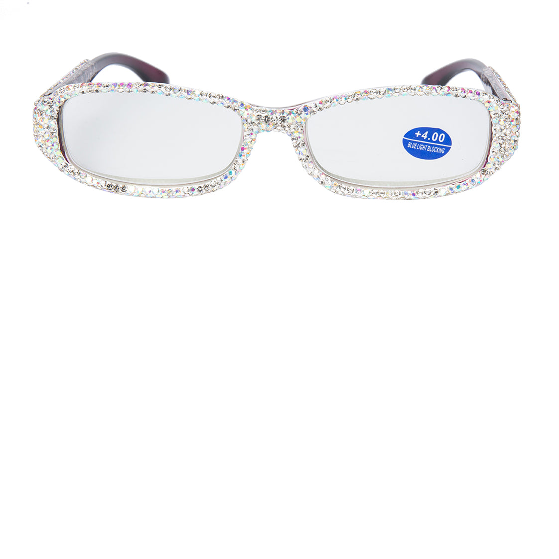 Handmade Rhinestone Square Reader G0539-AB