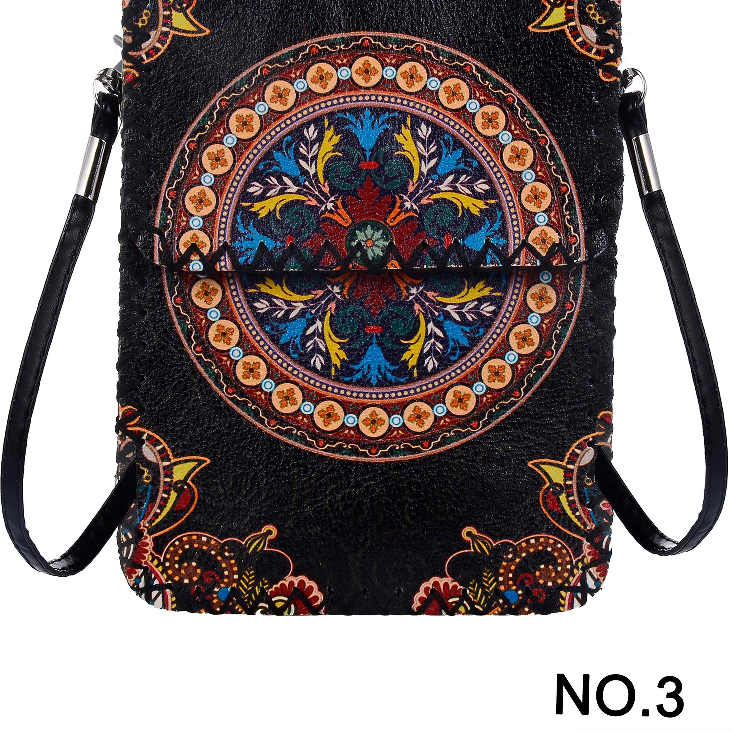 Medallion Print Crossbody Bag HB0580 - No.3