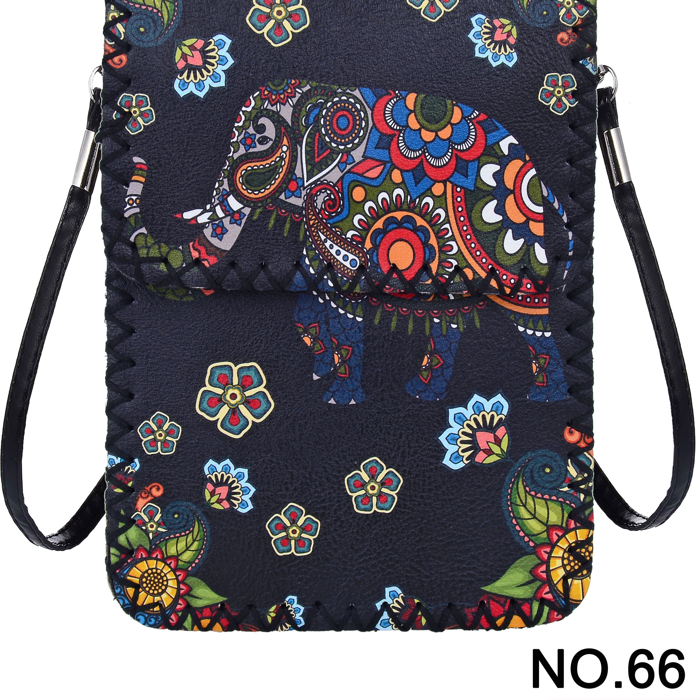 Floral Elephant Printed Crossbody HB0580 - NO.66
