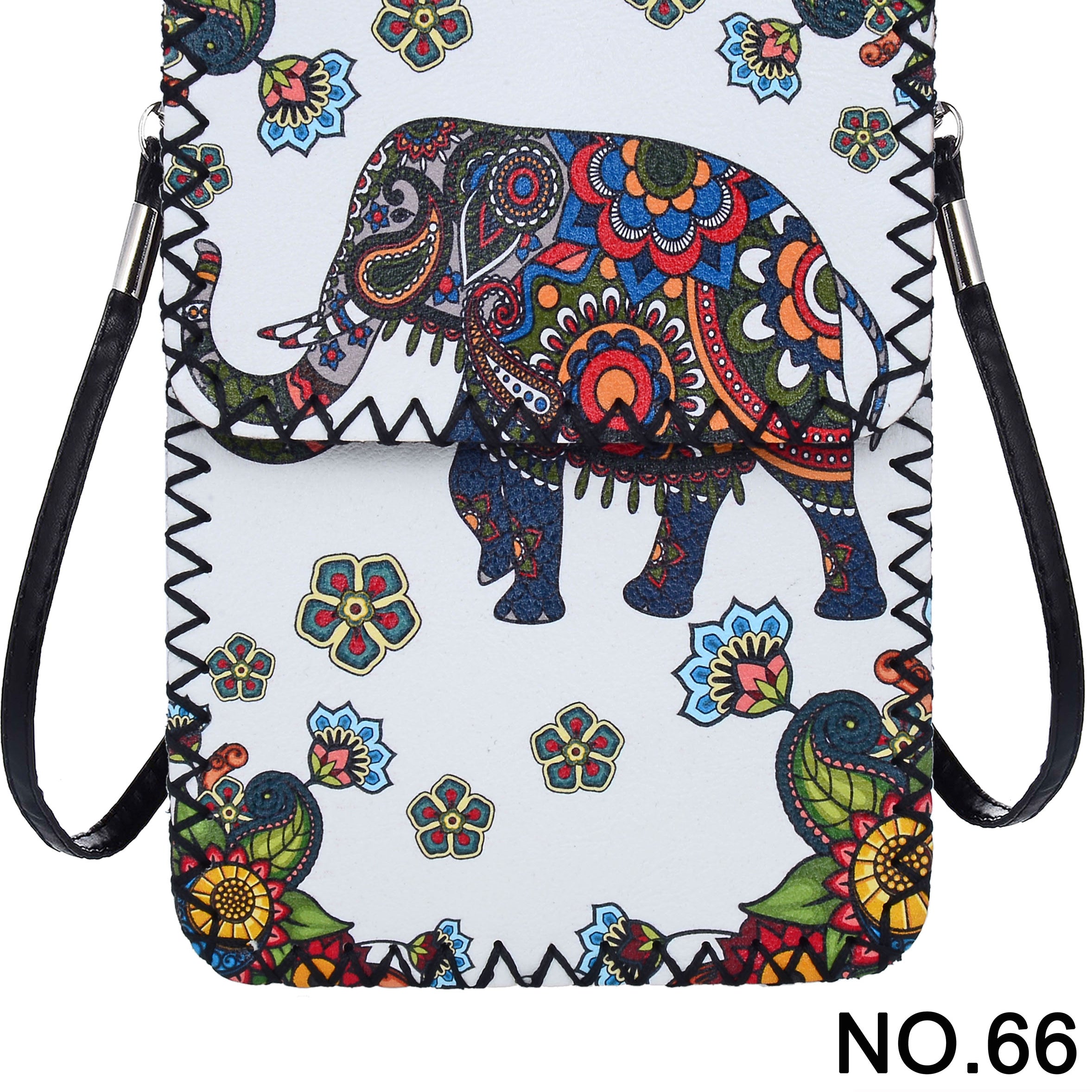 Floral Elephant Printed Crossbody HB0580 - NO.66
