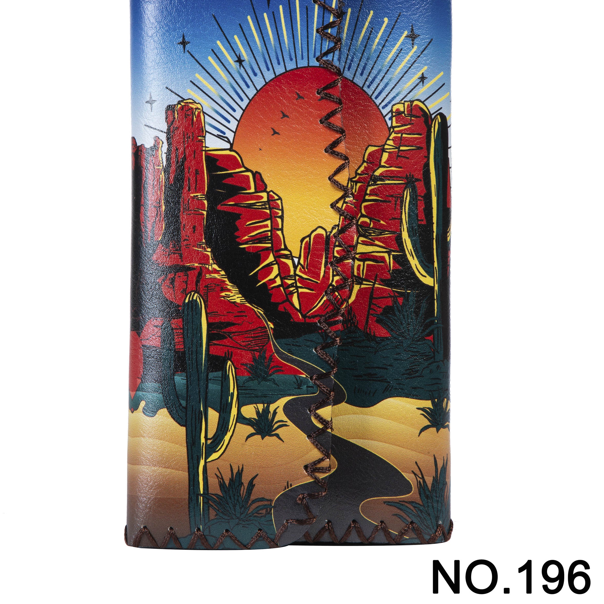 Cartera con estampado de puesta de sol en el desierto HB0582 - N.º 196