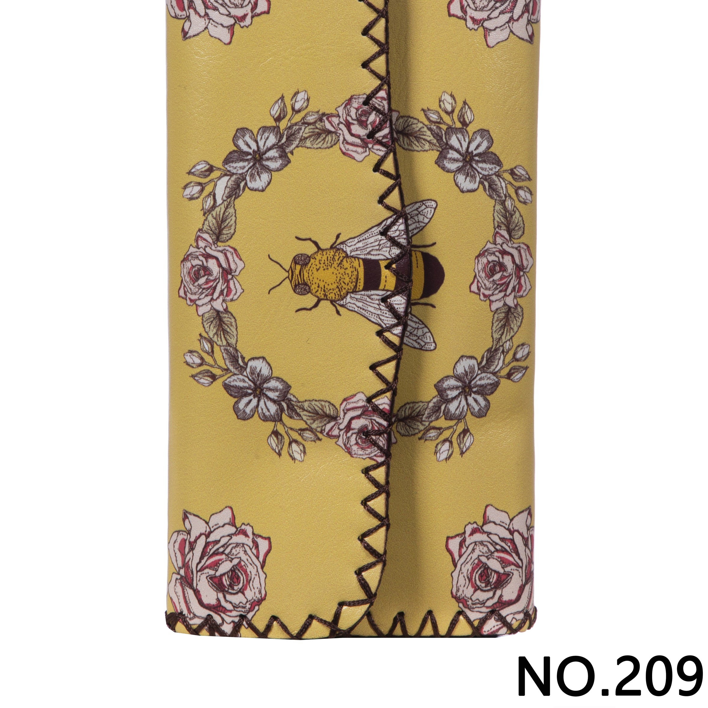 Bee Print Hand Stitch Wallet HB0582-NO.209